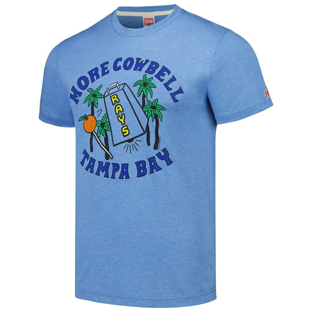 Tampa Bay Rays Homage Doodle Collection More Cowbell Tri-Blend T-Shirt Clearance