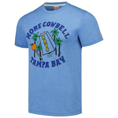 Tampa Bay Rays Homage Doodle Collection More Cowbell Tri-Blend T-Shirt Clearance