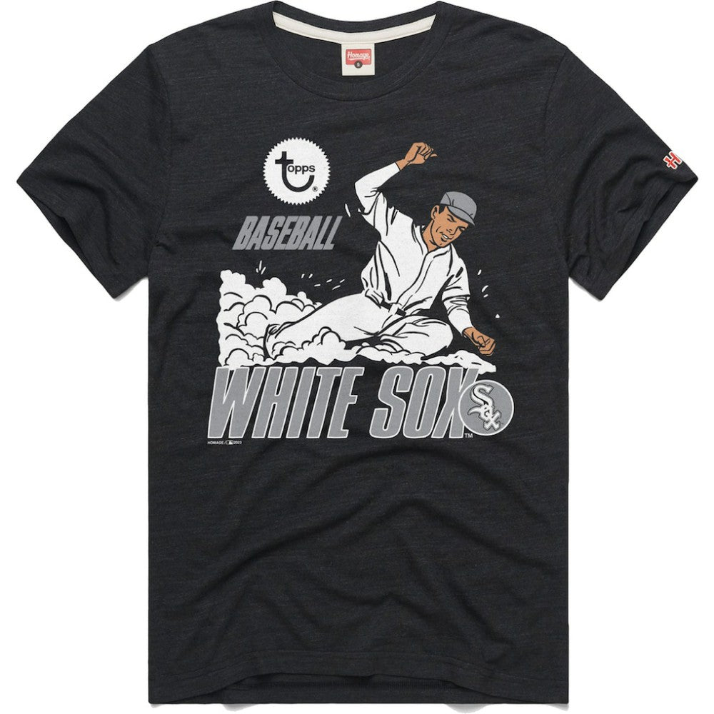 Chicago White Sox Homage x Topps Tri-Blend T-Shirt Online