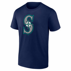 Seattle Mariners Logo Athletic Official Logo T-Shirt discount