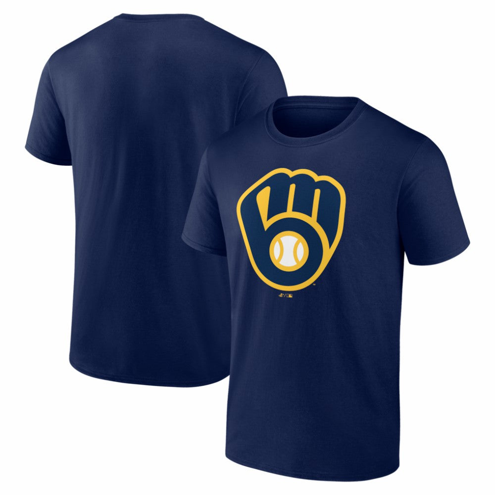 Milwaukee Brewers Logo Athletic Official Logo T-Shirt On Sale