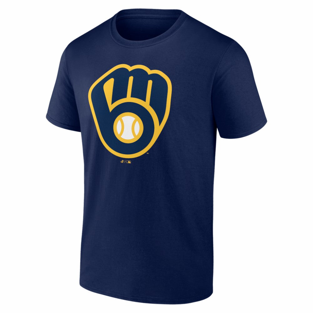 Milwaukee Brewers Logo Athletic Official Logo T-Shirt On Sale