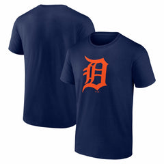 Detroit Tigers Logo Athletic Official Logo T-Shirt Lifestyle