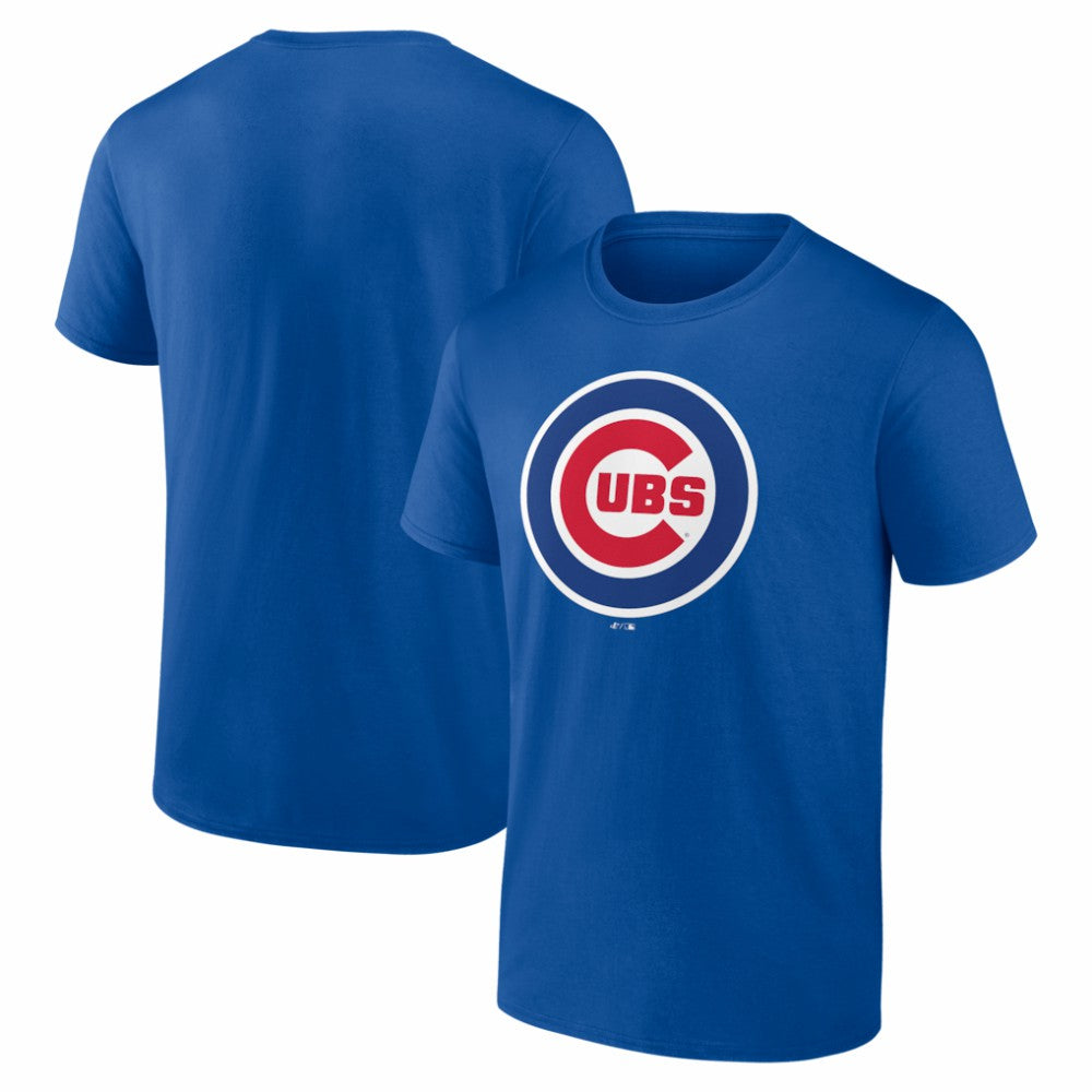 Chicago Cubs Logo Athletic Official Logo T-Shirt discount