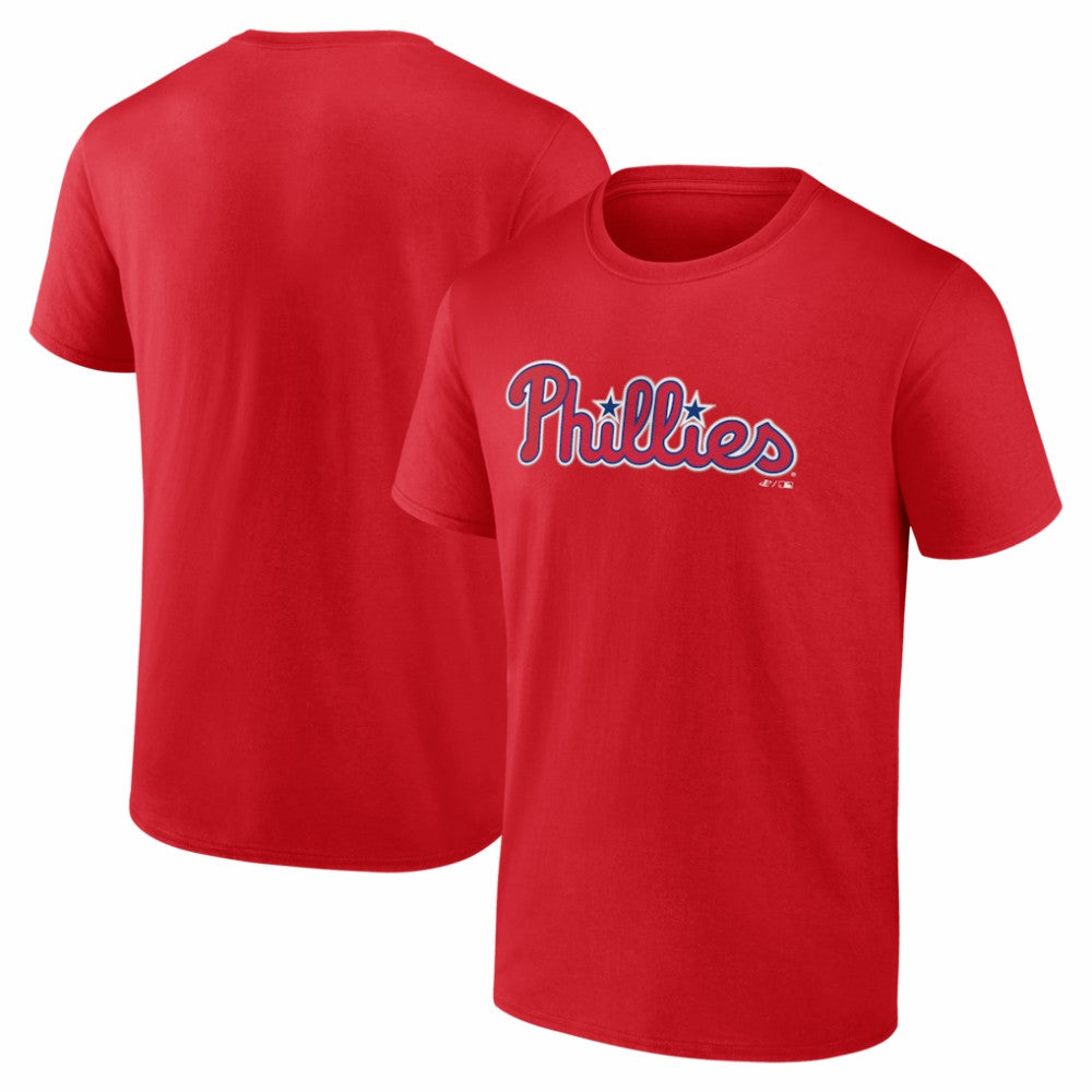 Philadelphia Phillies Logo Athletic Wordmark T-Shirt Sale