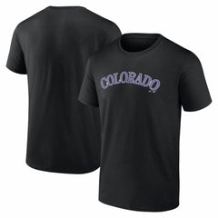 Colorado Rockies Logo Athletic Wordmark T-Shirt Sale