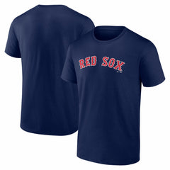 Boston Red Sox Logo Athletic Wordmark T-Shirt for sale