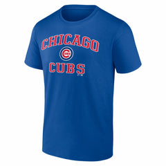 Chicago Cubs Logo Athletic Heart and Soul T-Shirt Clearance