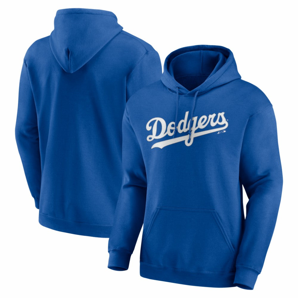 Los Angeles Dodgers Logo Athletic Wordmark Hoodie Sale