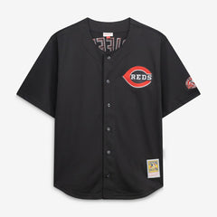 Ken Griffey Jr. Cincinnati Reds Mitchell & Ness Big & Tall Cooperstown Mesh Batting Practice Jersey Sale