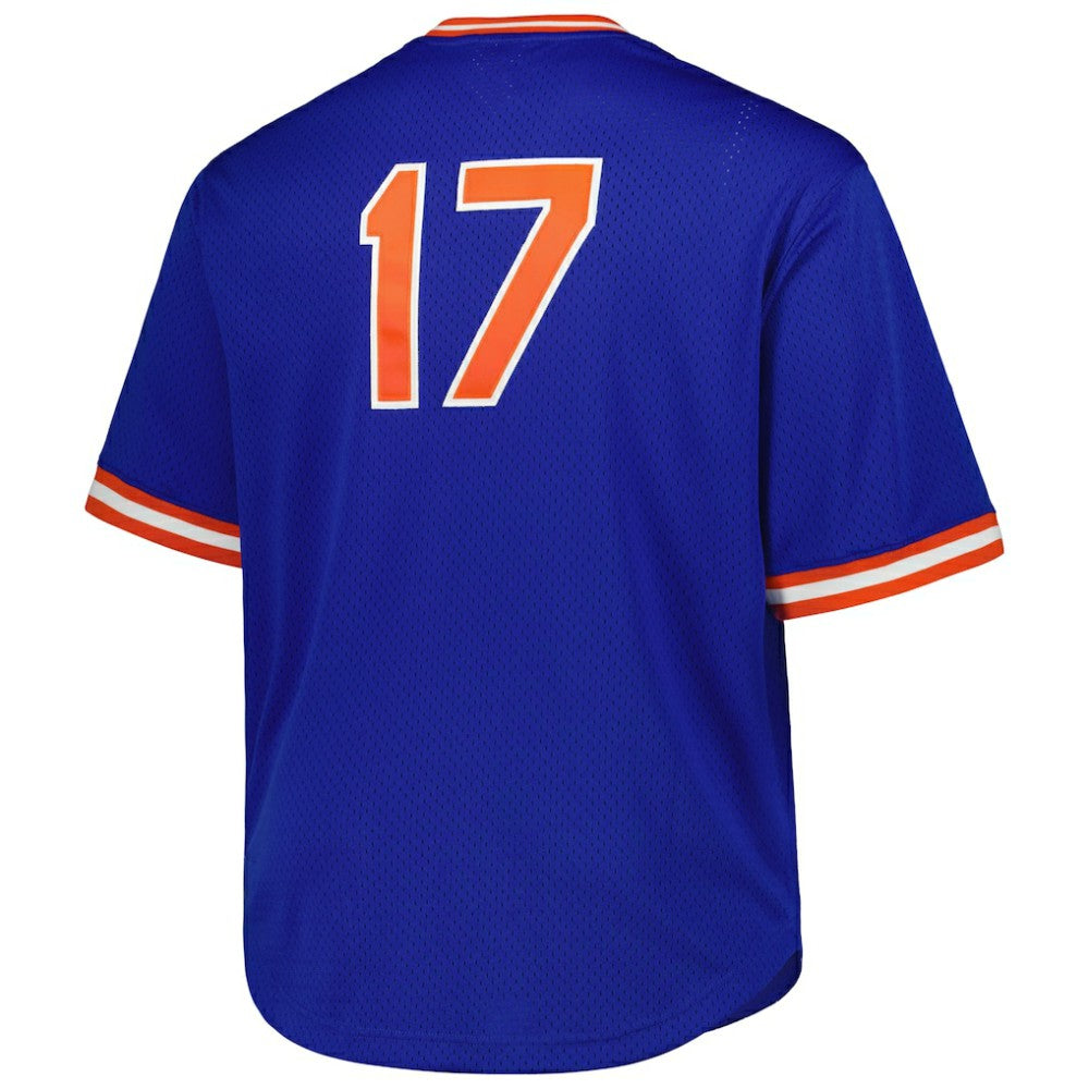 Keith Hernandez New York Mets Mitchell & Ness 1986 Cooperstown Collection Mesh Pullover Jersey Sale