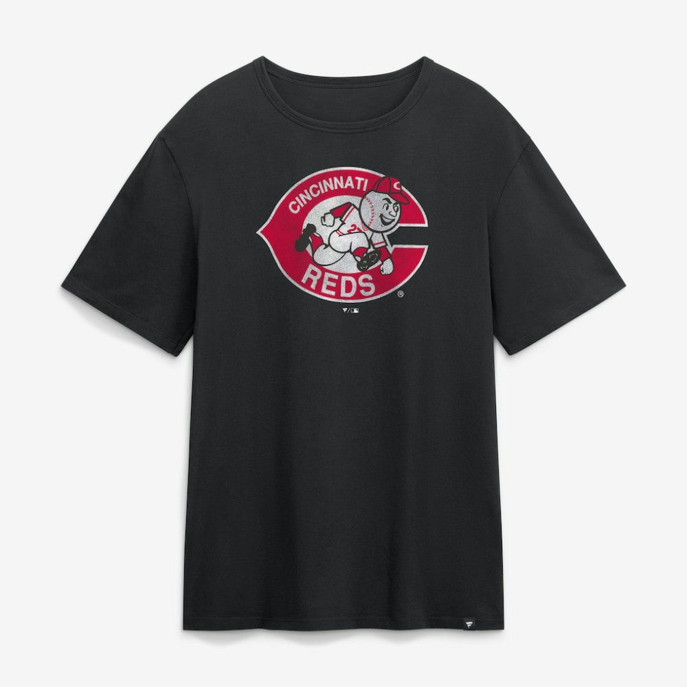 Cincinnati Reds Fanatics Vintage Logo Legacy T-Shirt Near Me