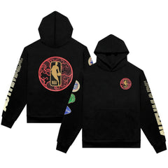 NBA - AUTHMADE Unisex Asian-American Pacific Islander Heritage Collection Heirloom Pullover Hoodie - Black