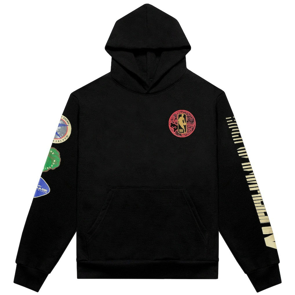 NBA - AUTHMADE Unisex Asian-American Pacific Islander Heritage Collection Heirloom Pullover Hoodie - Black