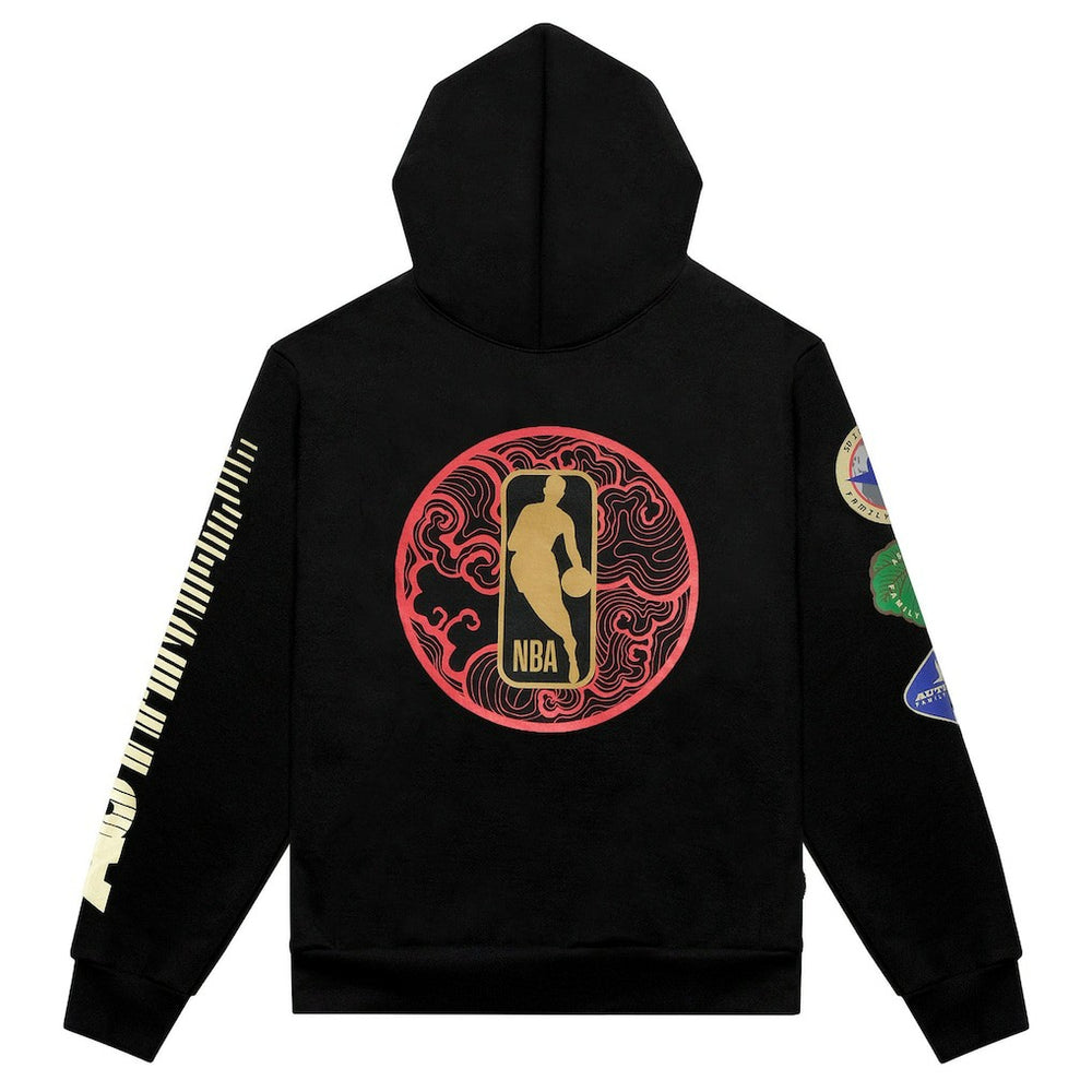 NBA - AUTHMADE Unisex Asian-American Pacific Islander Heritage Collection Heirloom Pullover Hoodie - Black