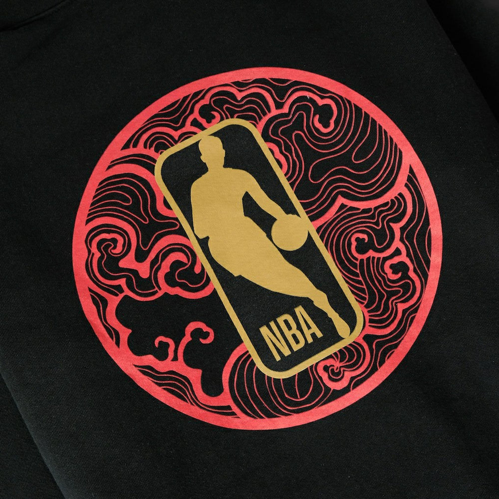NBA - AUTHMADE Unisex Asian-American Pacific Islander Heritage Collection Heirloom Pullover Hoodie - Black