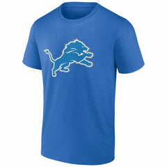 Aidan Hutchinson Detroit Lions Player Icon Name & Number T-Shirt Blue - Fanatics