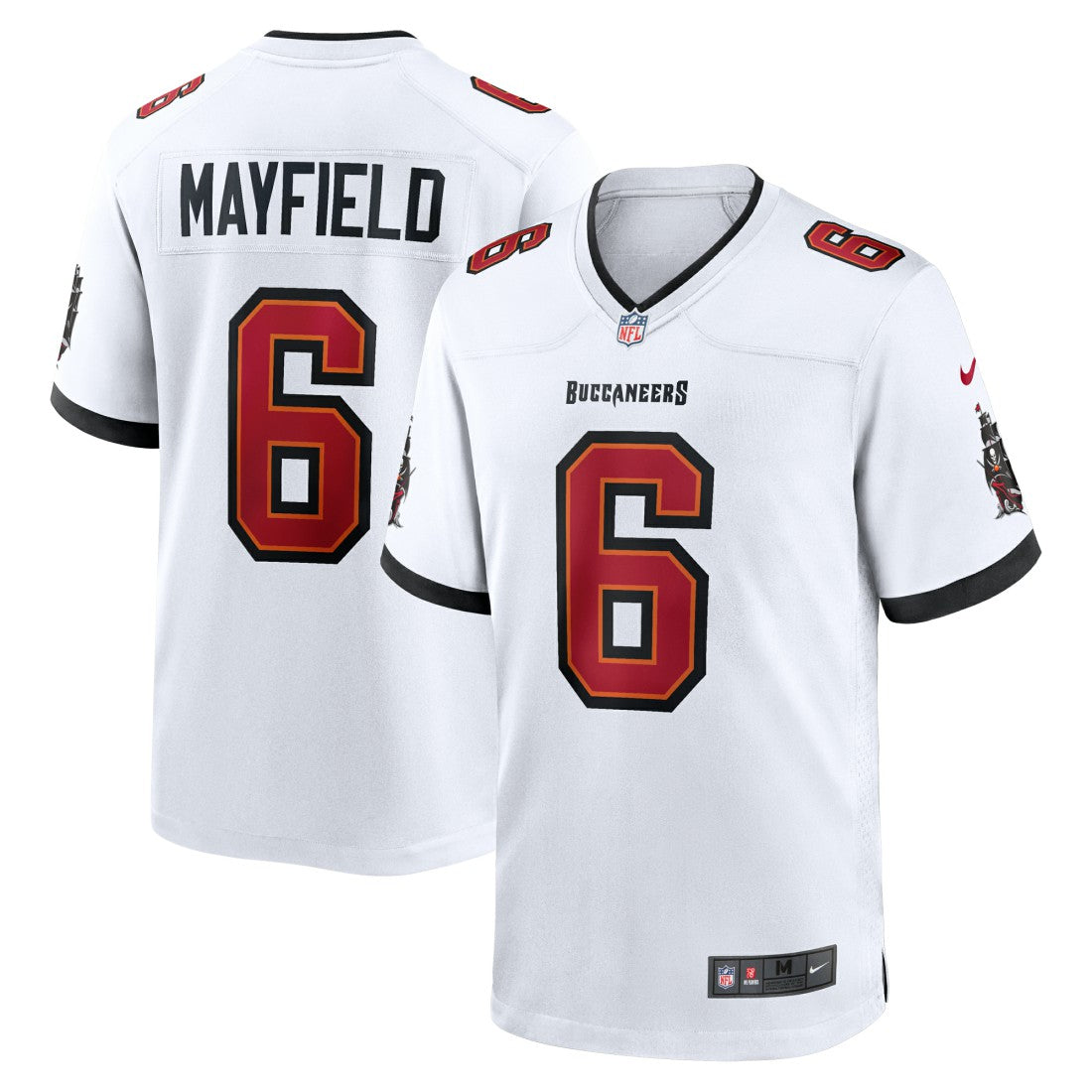 Baker Mayfield Tampa Bay Buccaneers Away Game Jersey White - Nike