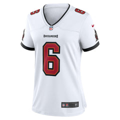 Baker Mayfield Tampa Bay Buccaneers Women's Away Game Jersey White - Nike