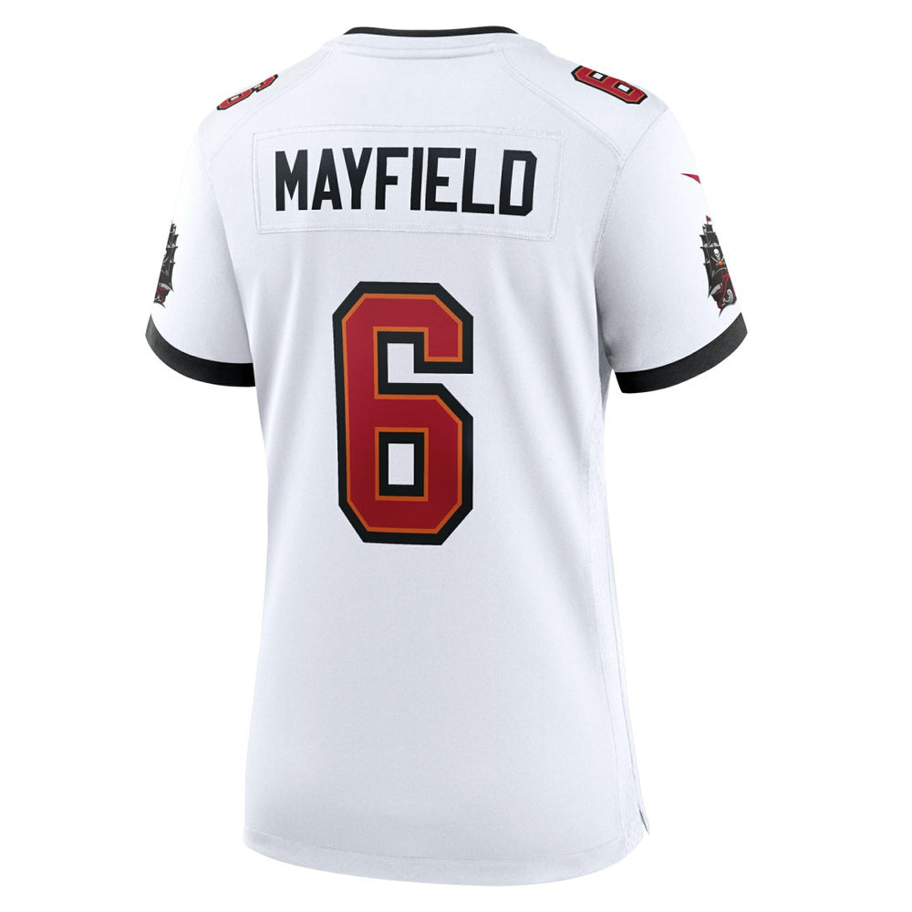 Baker Mayfield Tampa Bay Buccaneers Women's Away Game Jersey White - Nike
