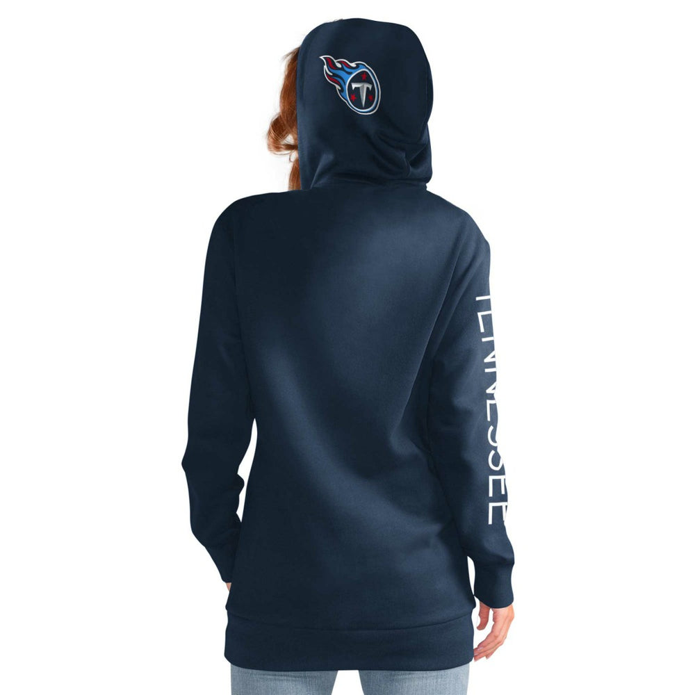 Tennessee Titans G-III 4Her by Carl Banks Women's Extra Inning Pullover Hoodie Navy - NFL