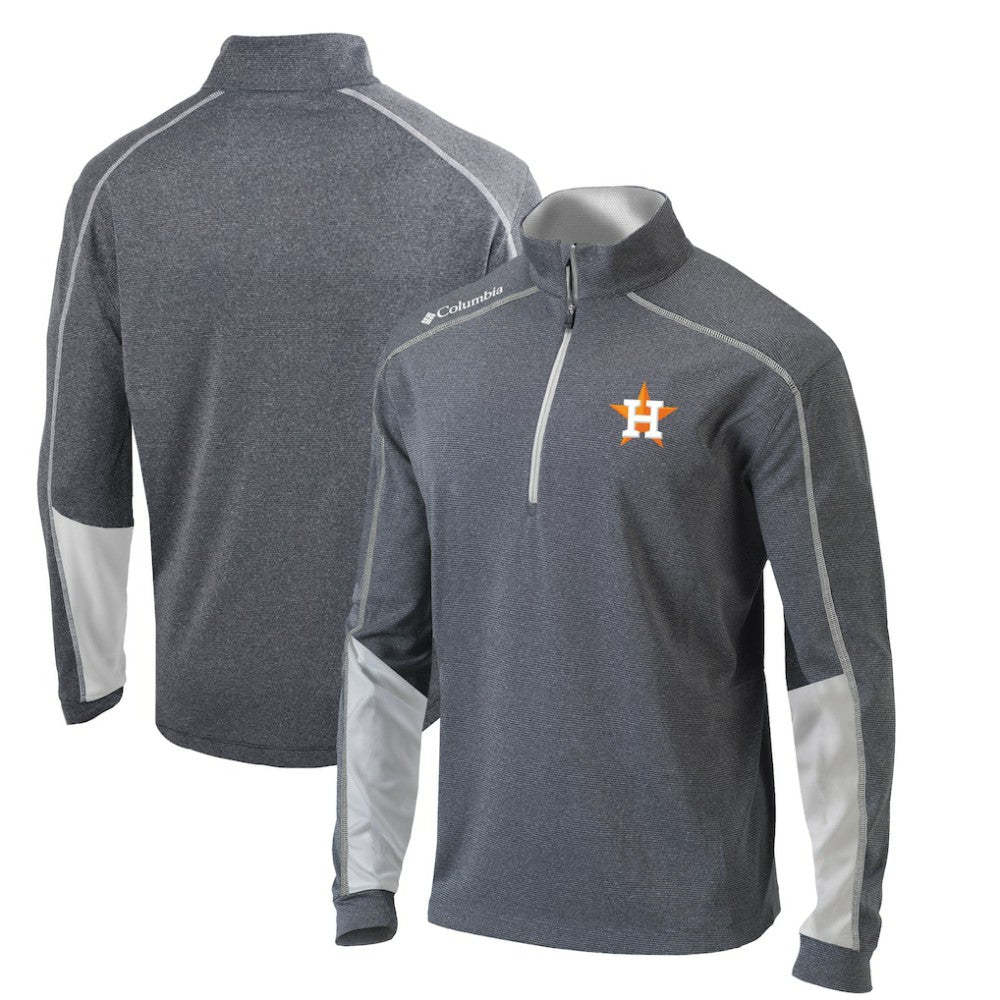 Houston Astros Columbia Omni-Wick Shotgun 2.0 Quarter-Zip Pullover Top Online