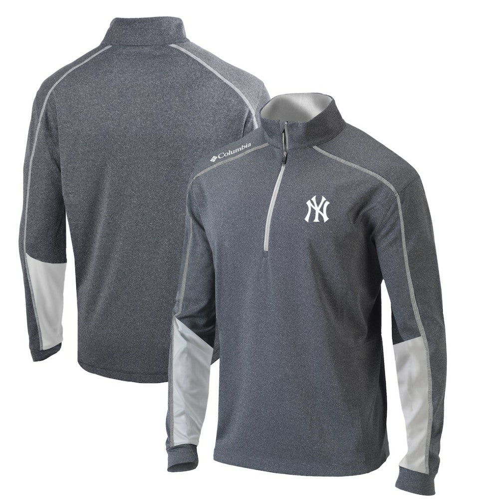 New York Yankees Columbia Omni-Wick Shotgun 2.0 Quarter-Zip Pullover Top Near Me