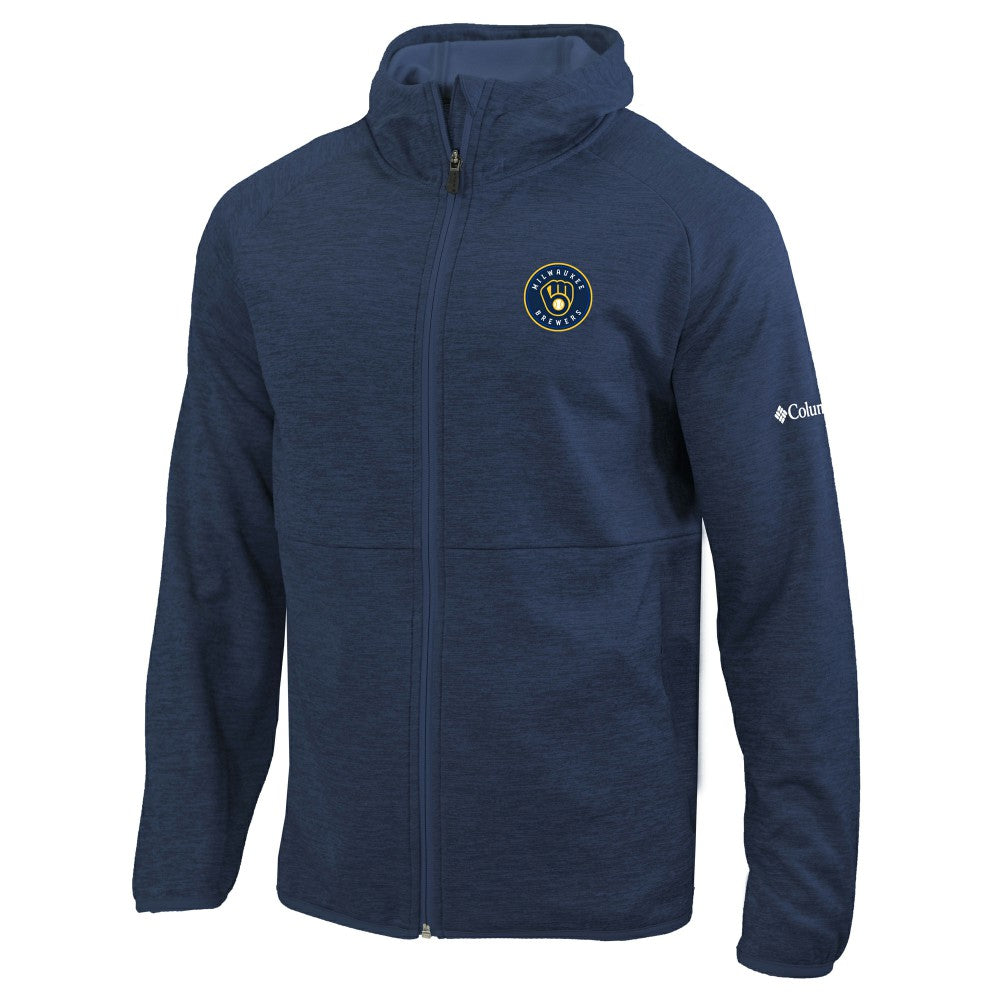 Milwaukee Brewers Columbia Omni-Wick It's Time Full-Zip Jacket for sale