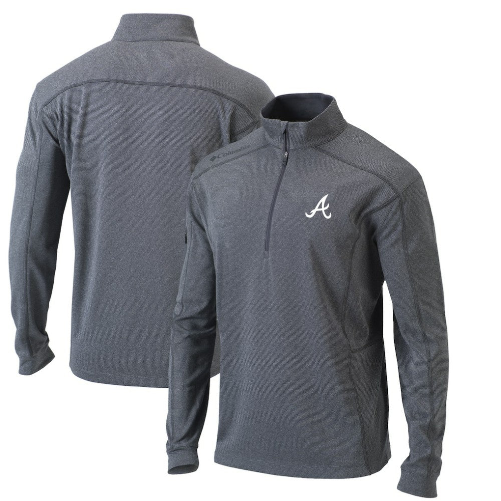 Atlanta Braves Columbia Omni-Wick Shotgun Quarter-Zip Pullover Top Near Me
