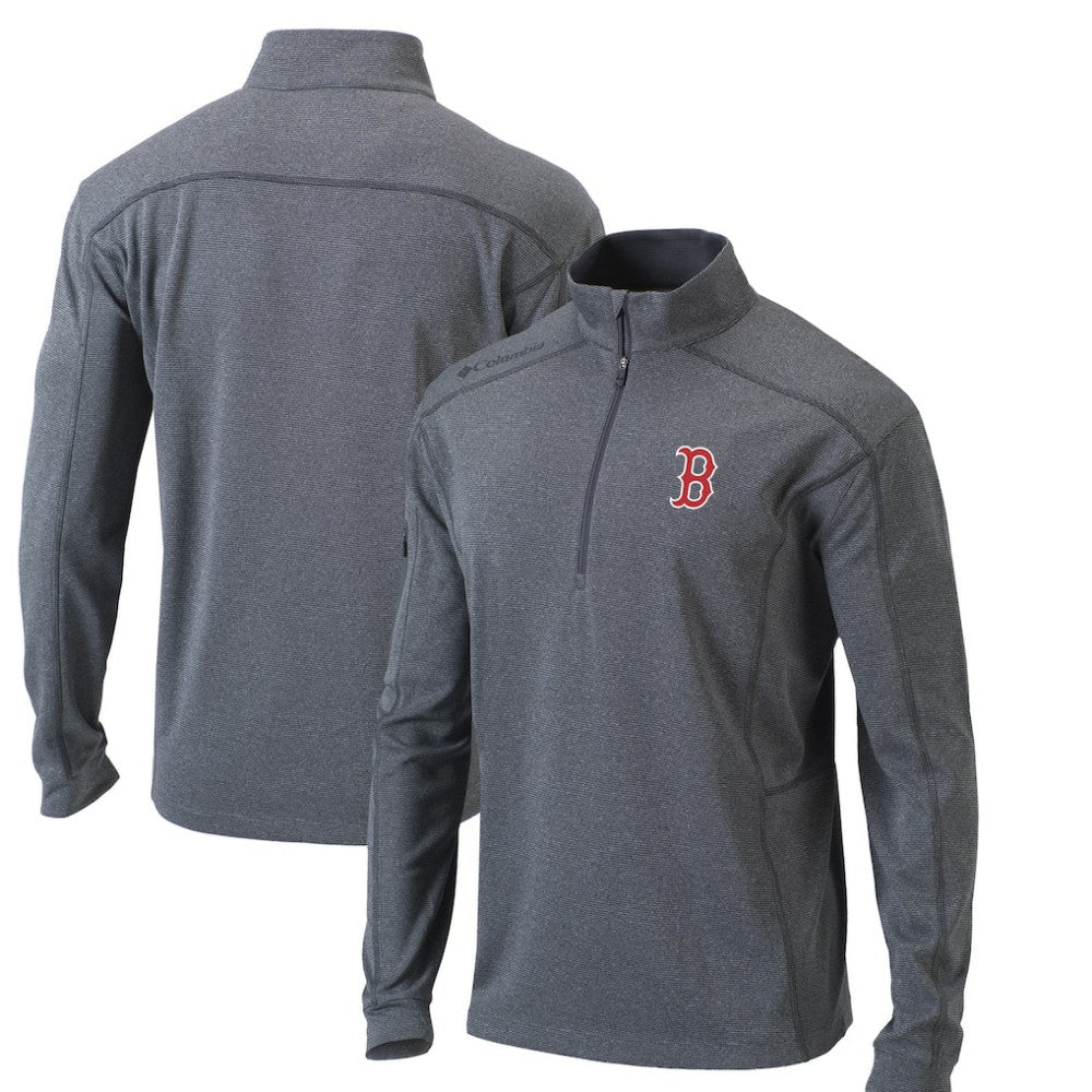 Boston Red Sox Columbia Omni-Wick Shotgun Quarter-Zip Pullover Top Near Me