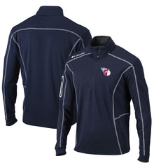 Cleveland Guardians Columbia Omni-Wick Shotgun Quarter-Zip Pullover Top for sale