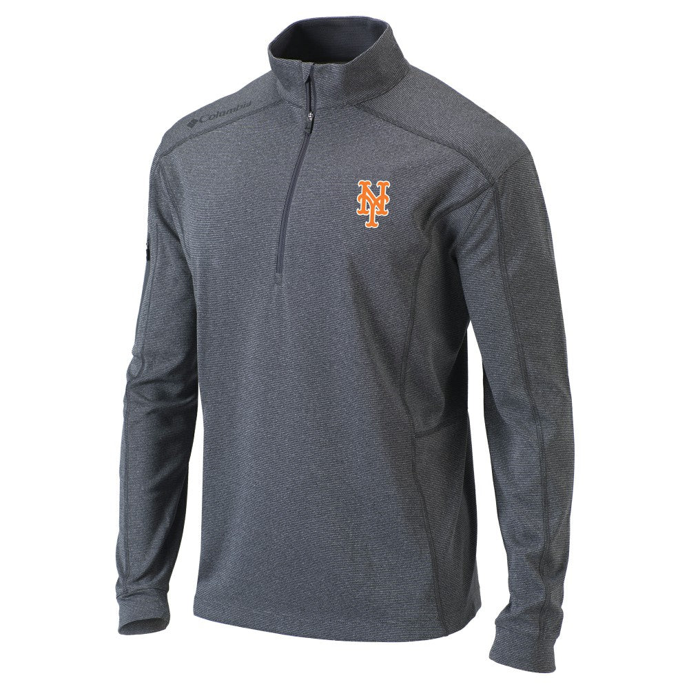 New York Mets Columbia Omni-Wick Shotgun Quarter-Zip Pullover Top for sale