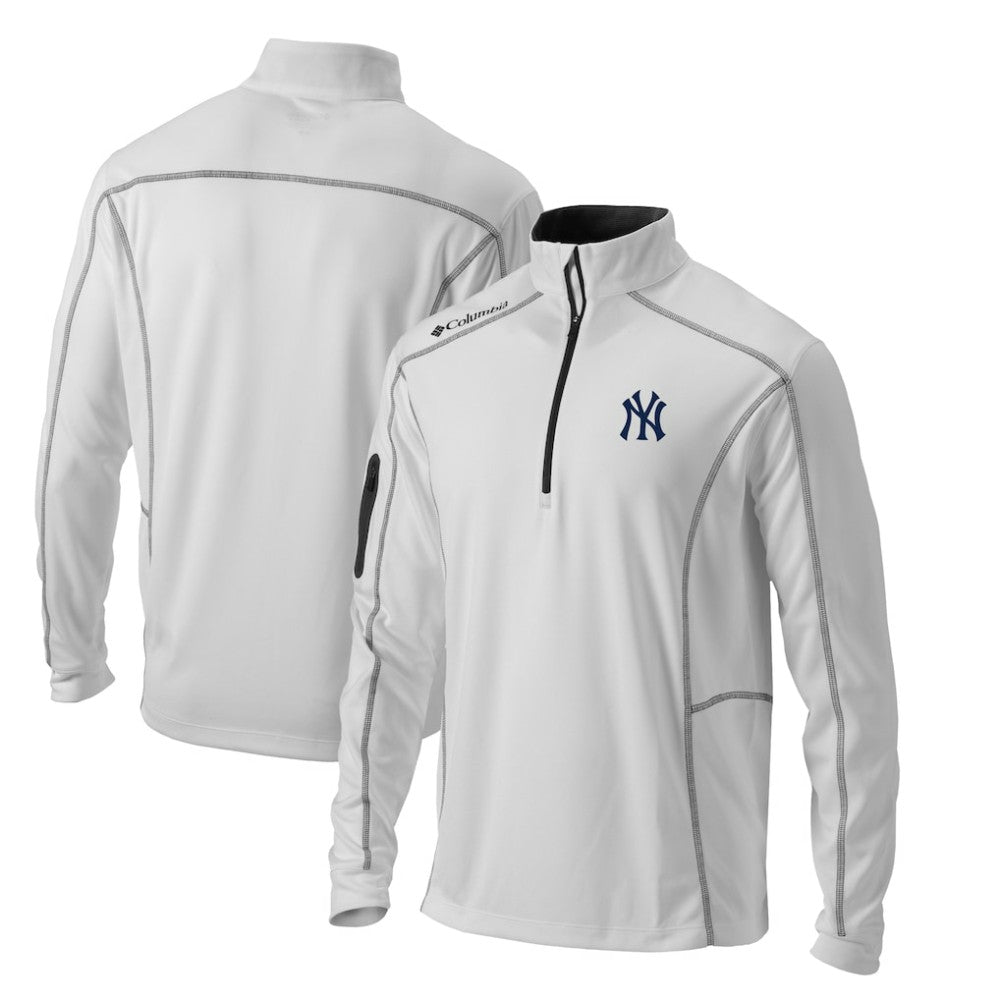 New York Yankees Columbia Omni-Wick Shotgun Quarter-Zip Pullover Top for sale