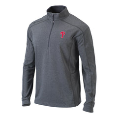 Philadelphia Phillies Columbia Omni-Wick Shotgun Quarter-Zip Pullover Top discount