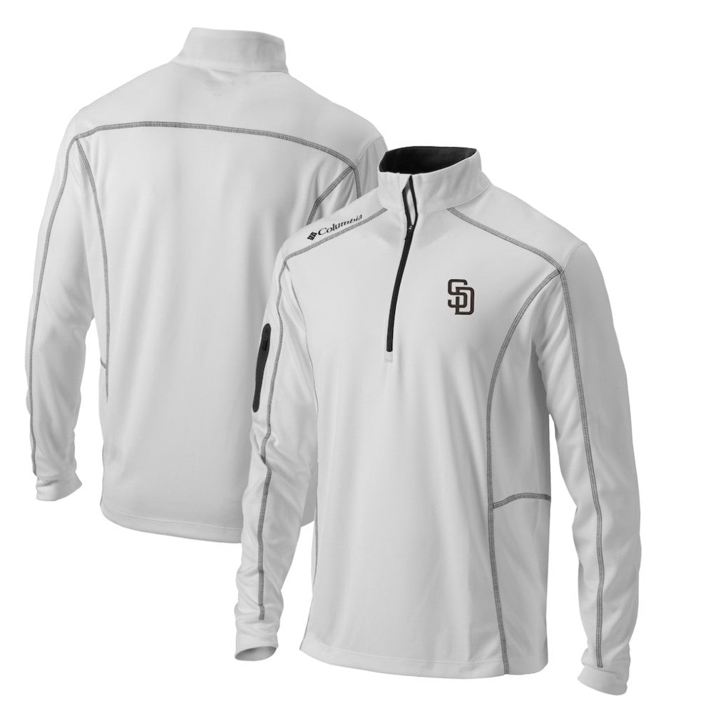 San Diego Padres Columbia Omni-Wick Shotgun Quarter-Zip Pullover Top Lifestyle