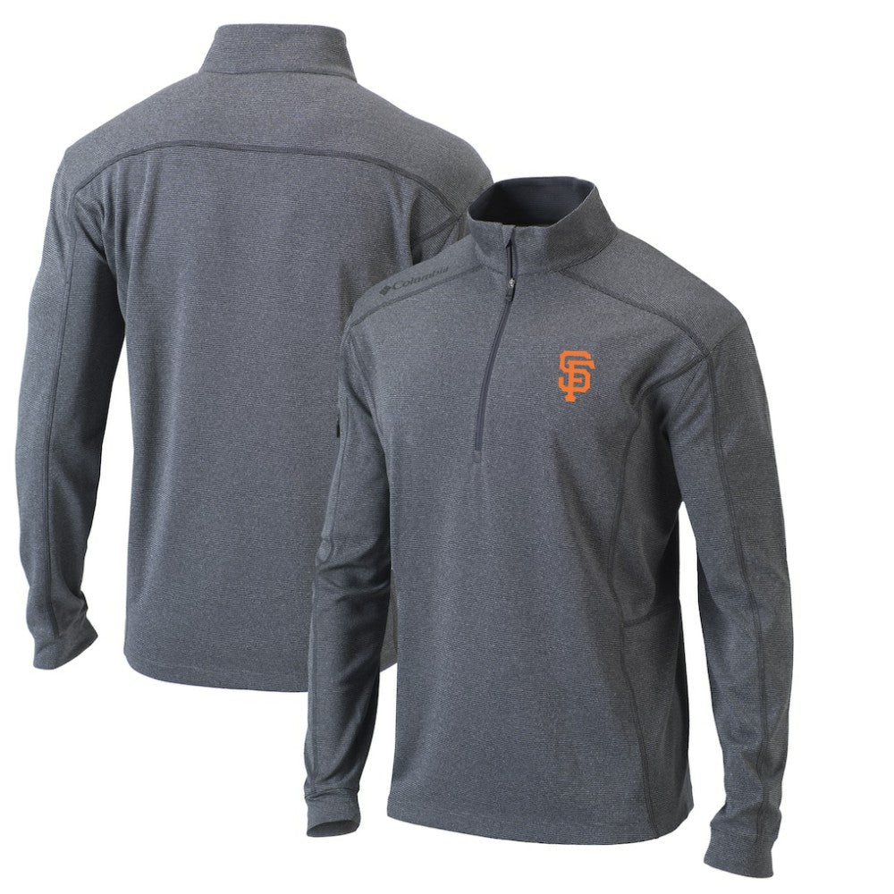 San Francisco Giants Columbia Omni-Wick Shotgun Quarter-Zip Pullover Top On Sale
