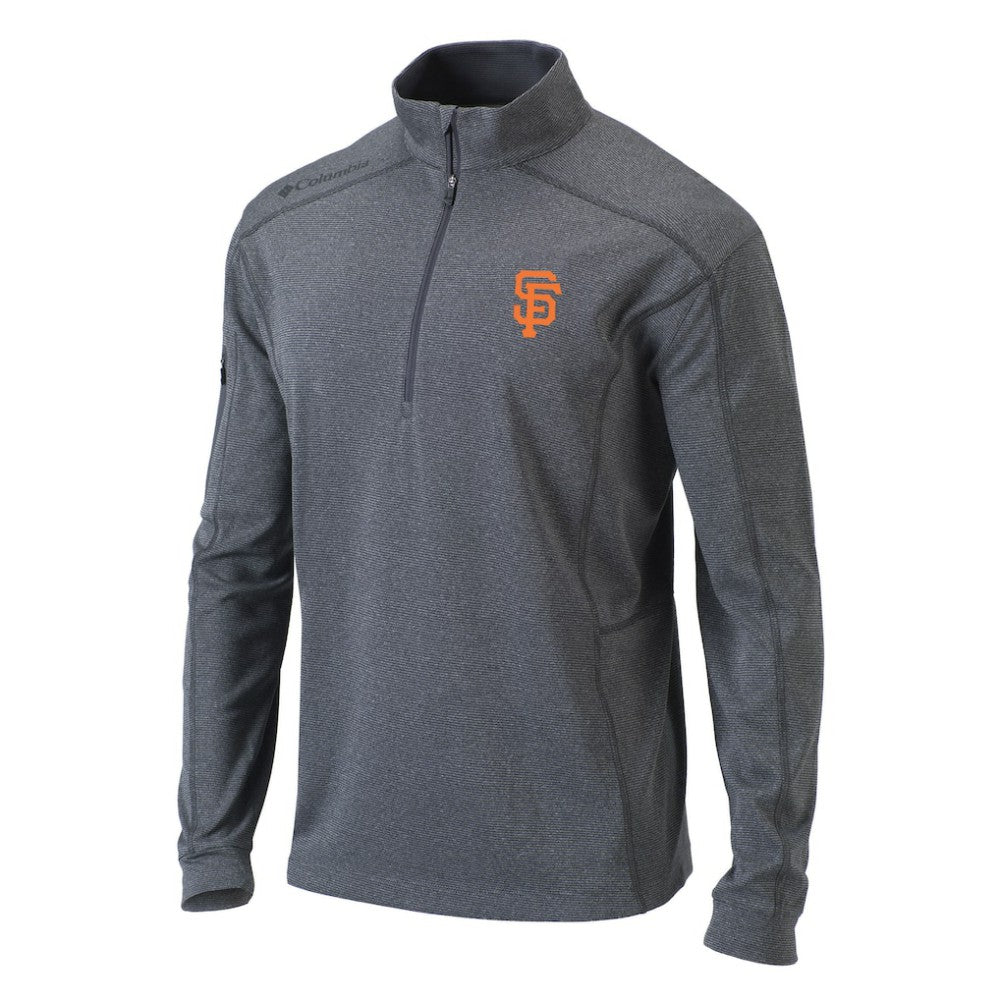 San Francisco Giants Columbia Omni-Wick Shotgun Quarter-Zip Pullover Top On Sale