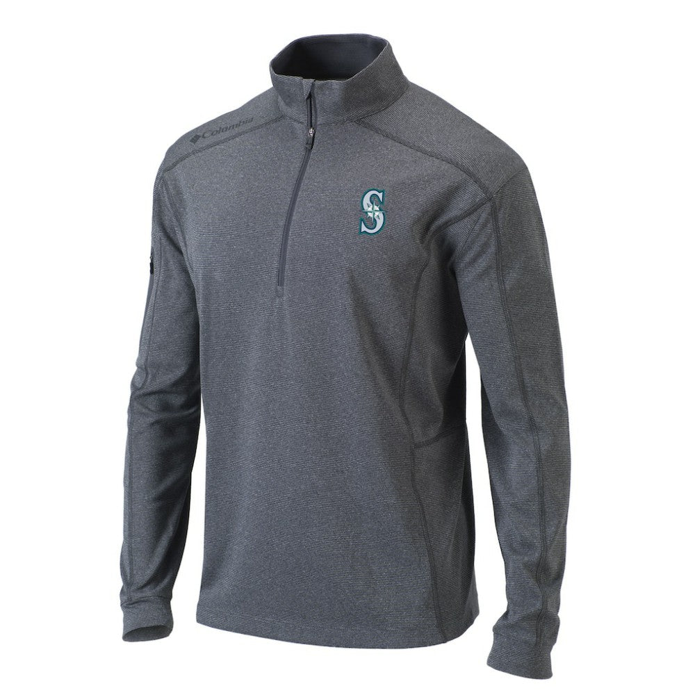 Seattle Mariners Columbia Omni-Wick Shotgun Quarter-Zip Pullover Top Near Me