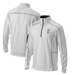 Seattle Mariners Columbia Omni-Wick Shotgun Quarter-Zip Pullover Top Lifestyle
