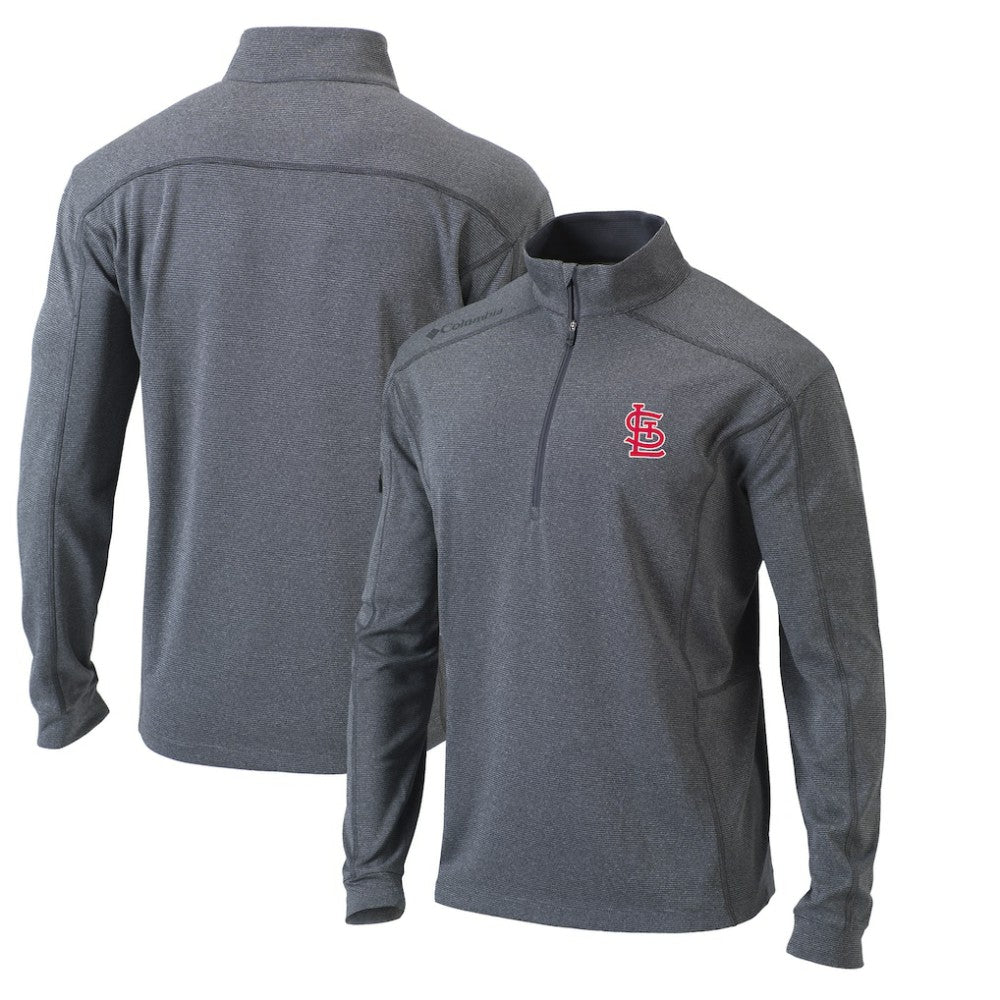 St. Louis Cardinals Columbia Omni-Wick Shotgun Quarter-Zip Pullover Top discount
