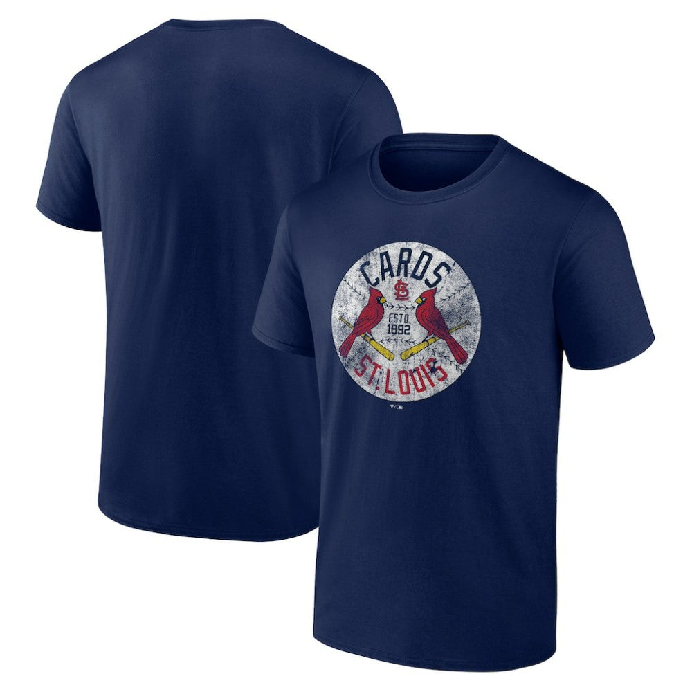 St. Louis Cardinals Hometown Collection Vintage Cards T-Shirt discount
