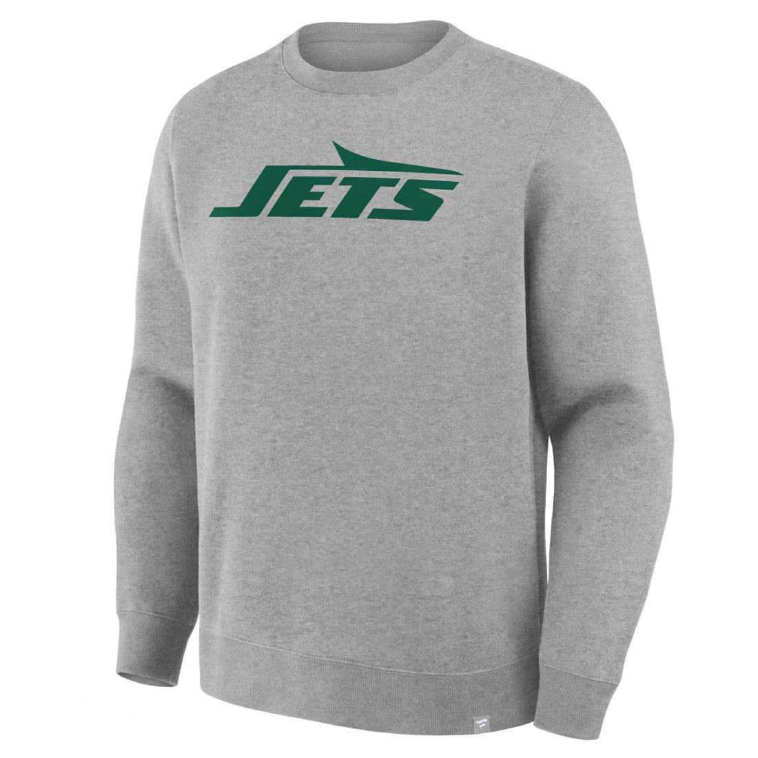 New York Jets Primary Logo Legacy Sweatshirt Heather Gray - Fanatics
