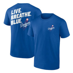 Los Angeles Dodgers Hometown Collection Live Breathe T-Shirt Lifestyle