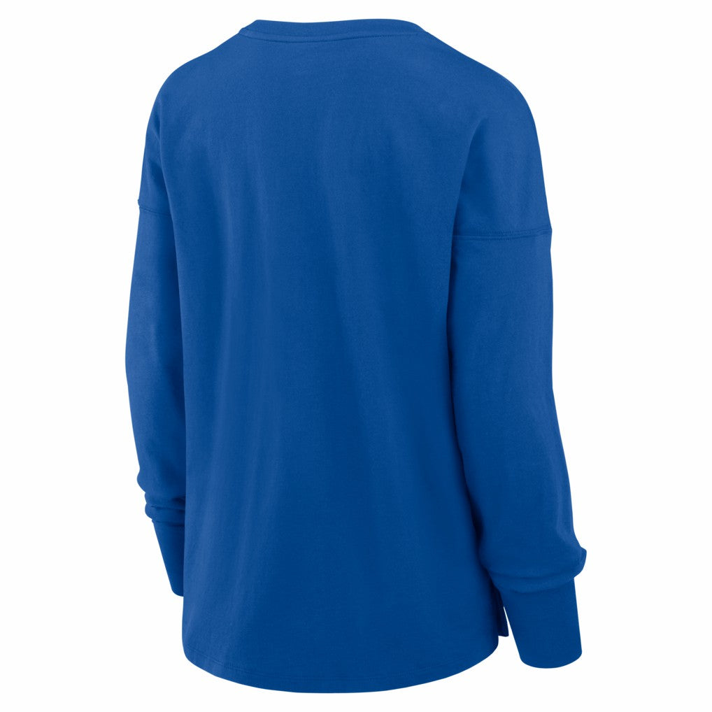 Indianapolis Colts Women's Essential Long Sleeve T-Shirt Royal - Fanatics