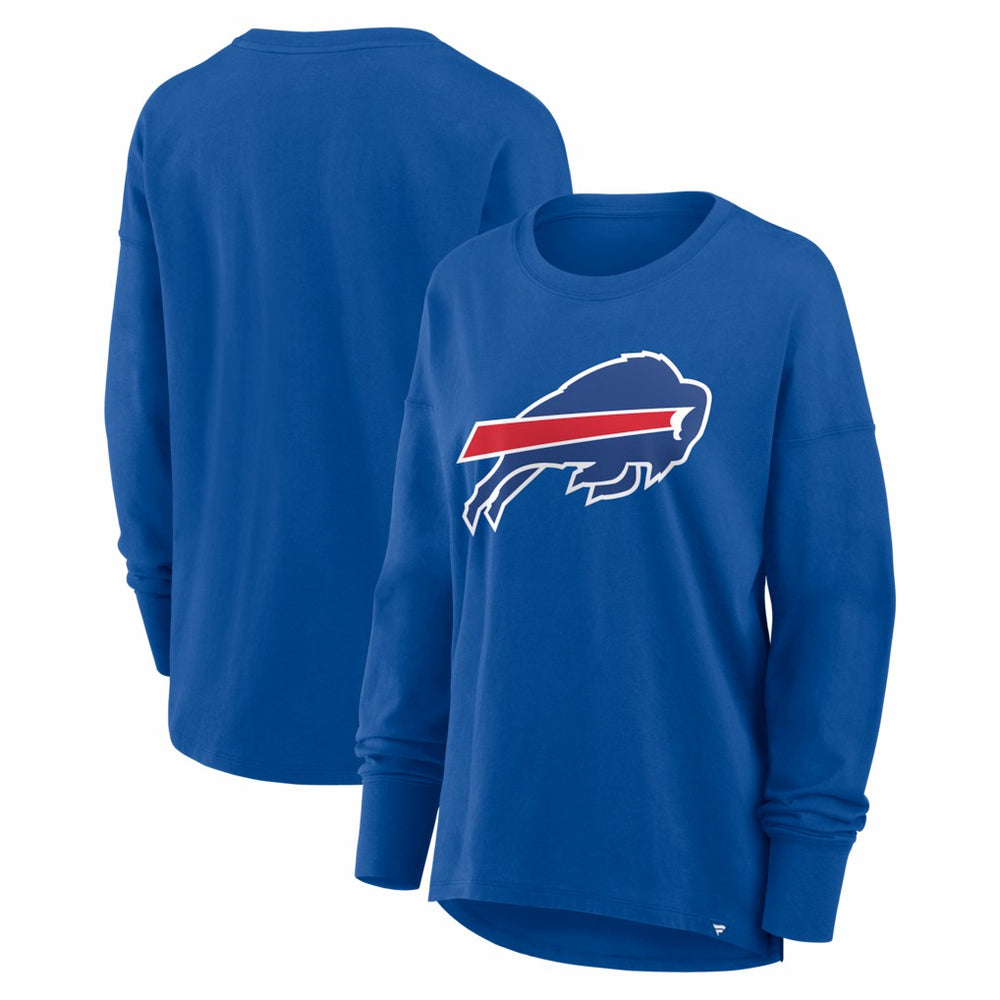 Buffalo Bills Women's Essential Long Sleeve T-Shirt Royal - Fanatics