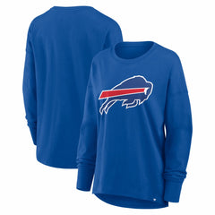 Buffalo Bills Women's Essential Long Sleeve T-Shirt Royal - Fanatics