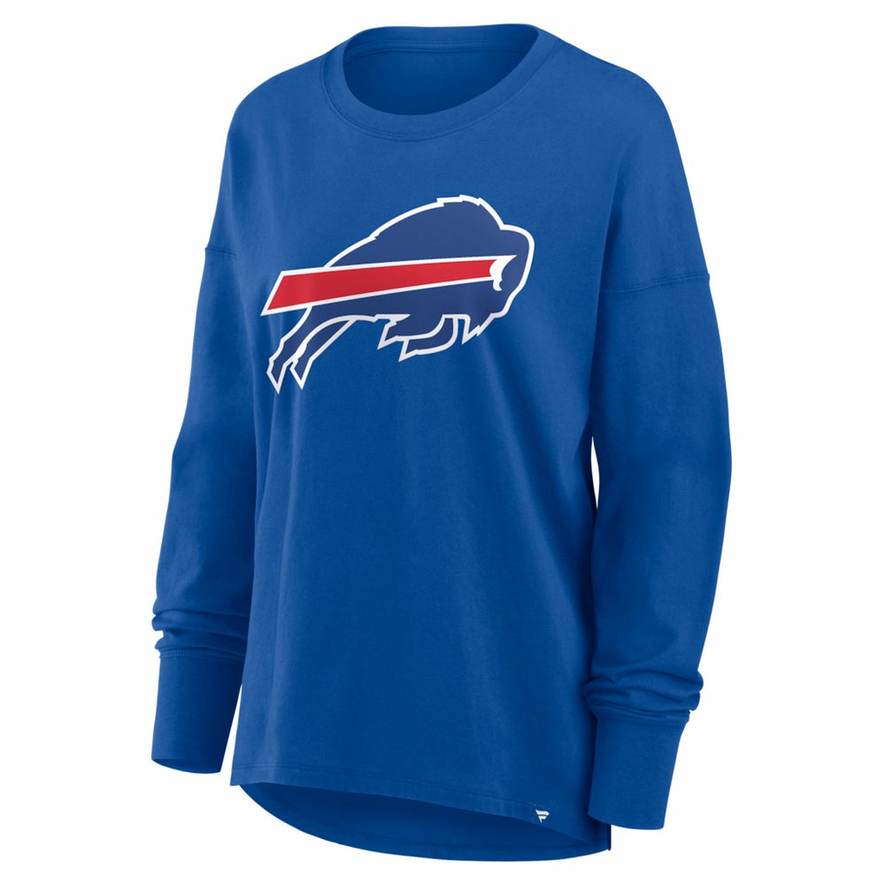 Buffalo Bills Women's Essential Long Sleeve T-Shirt Royal - Fanatics