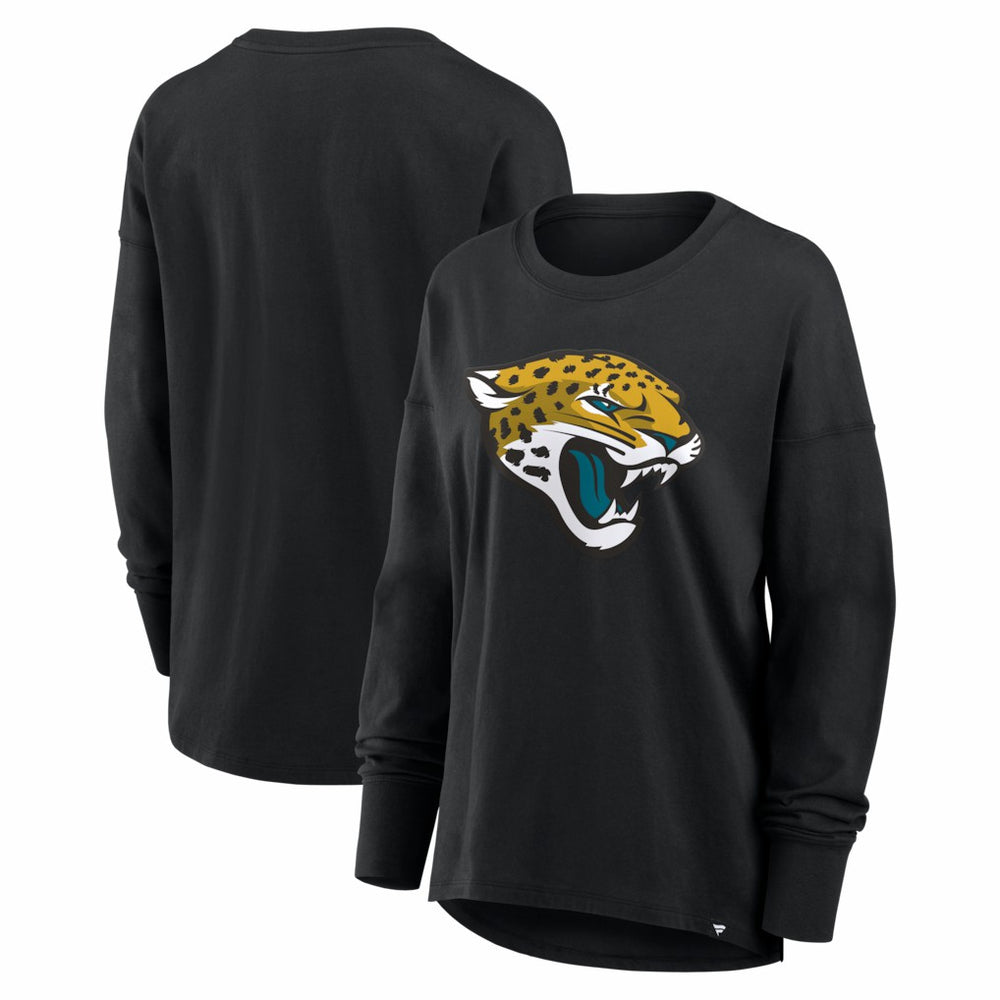 Jacksonville Jaguars Women's Essential Long Sleeve T-Shirt Black - Fanatics