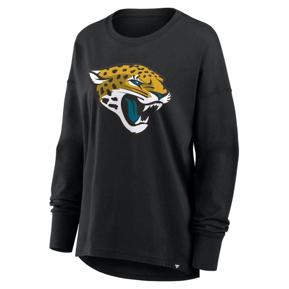 Jacksonville Jaguars Women's Essential Long Sleeve T-Shirt Black - Fanatics