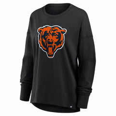 Chicago Bears Women's Essential Long Sleeve T-Shirt Black - Fanatics